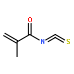 2-Propenoyl isothiocyanate, 2-methyl-