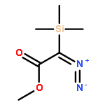 Acetic acid, diazo(trimethylsilyl)-, methyl ester