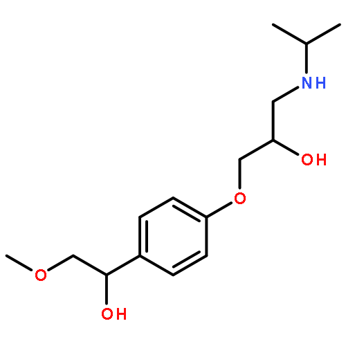 Benzenemethanol,4-[2-hydroxy-3-[(1-methylethyl)amino]propoxy]-a-(methoxymethyl)-