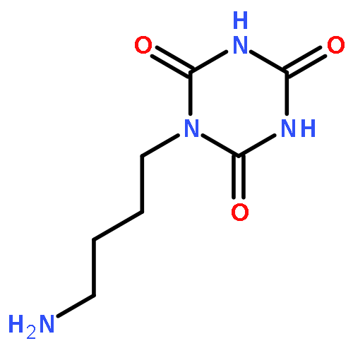 1,3,5-TRIAZINE-2,4,6(1H,3H,5H)-TRIONE, 1-(4-AMINOBUTYL)-