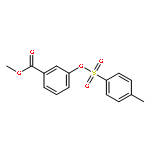 Benzoic acid, 3-[[(4-methylphenyl)sulfonyl]oxy]-, methyl ester