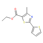 Ethyl 4-methyl-2-(thiophen-2-yl)thiazole-5-carboxylate