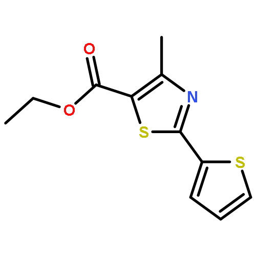 Ethyl 4-methyl-2-(thiophen-2-yl)thiazole-5-carboxylate