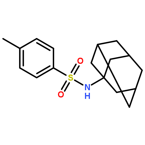 4-methyl-N-(tricyclo[3.3.1.1~3,7~]dec-1-yl)benzenesulfonamide