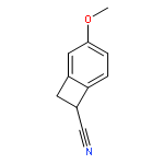 3-METHOXYBICYCLO[4.2.0]OCTA-1(6),2,4-TRIENE-7-CARBONITRILE