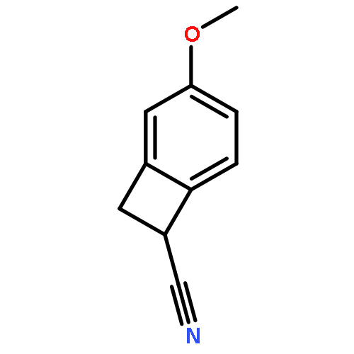 3-METHOXYBICYCLO[4.2.0]OCTA-1(6),2,4-TRIENE-7-CARBONITRILE