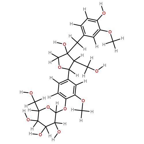 (-)-olivil 4'-O-beta-D-glucopyranoside