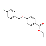 Benzoic acid, 4-[(4-chlorophenyl)methoxy]-, ethyl ester