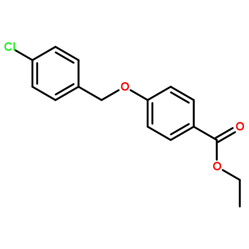 Benzoic acid, 4-[(4-chlorophenyl)methoxy]-, ethyl ester