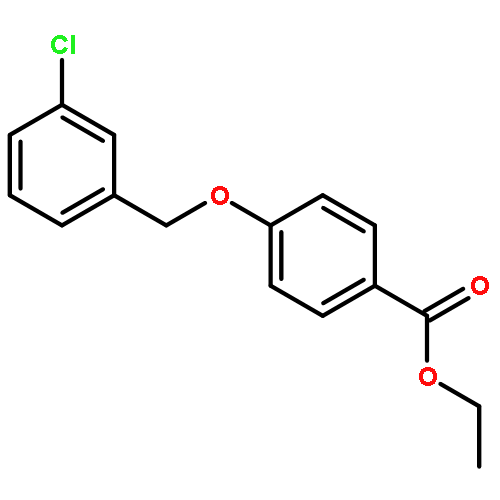 Benzoic acid, 4-[(3-chlorophenyl)methoxy]-, ethyl ester