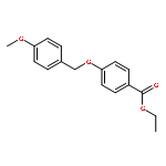 Benzoic acid, 4-[(4-methoxyphenyl)methoxy]-, ethyl ester