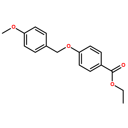 Benzoic acid, 4-[(4-methoxyphenyl)methoxy]-, ethyl ester