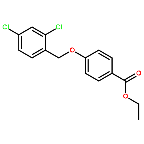 BENZOIC ACID, 4-[(2,4-DICHLOROPHENYL)METHOXY]-, ETHYL ESTER