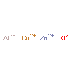 Aluminum copper zinc oxide