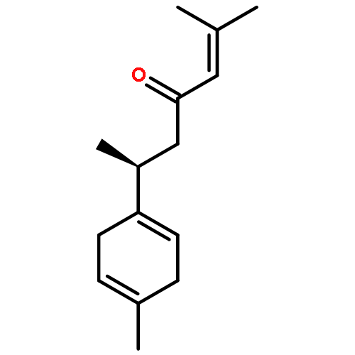 2-Hepten-4-one, 2-methyl-6-(4-methyl-1,4-cyclohexadien-1-yl)-, (6S)-