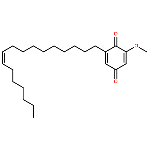 2,5-Cyclohexadiene-1,4-dione,2-(10Z)-10-heptadecen-1-yl-6-methoxy-