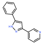 Pyridine, 3-(5-phenyl-1H-pyrazol-3-yl)-