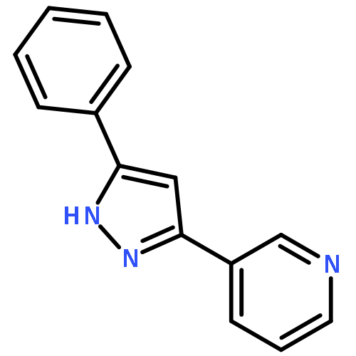 Pyridine, 3-(5-phenyl-1H-pyrazol-3-yl)-