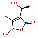 2(5H)-FURANONE, 5-HYDROXY-3-[(1S)-1-HYDROXYETHYL]-4-METHYL-