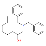 2-Octanol, 1-[bis(phenylmethyl)amino]-