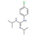 GUANIDINE, N-(4-CHLOROPHENYL)-N',N''-BIS(1-METHYLETHYL)-