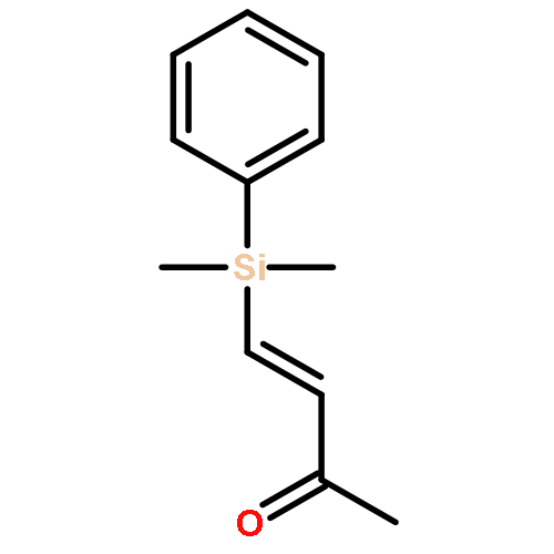 3-Buten-2-one, 4-(dimethylphenylsilyl)-