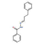 Benzoic acid, (3-phenylpropylidene)hydrazide