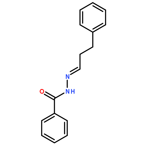 Benzoic acid, (3-phenylpropylidene)hydrazide