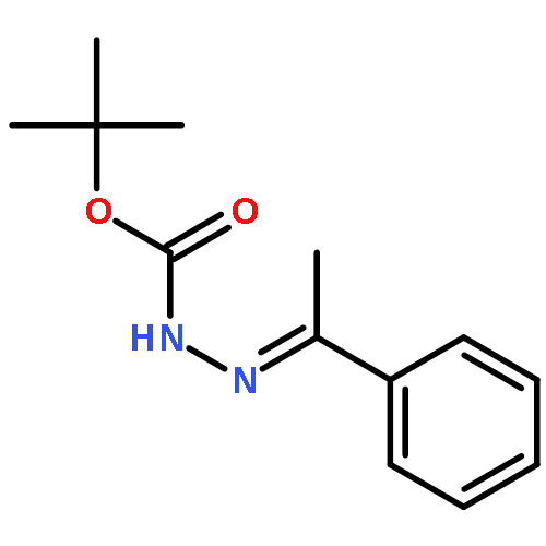 Hydrazinecarboxylic acid, (1-phenylethylidene)-, 1,1-dimethylethyl ester