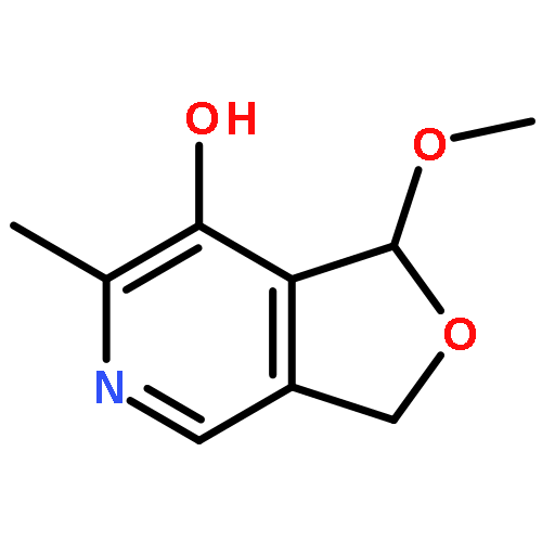 FURO[3,4-C]PYRIDIN-7-OL, 1,3-DIHYDRO-1-METHOXY-6-METHYL-