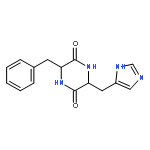 Cyclo(-His-Phe)