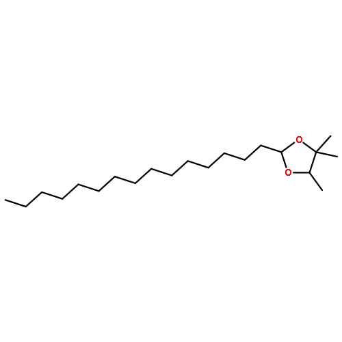 1,3-Dioxolane, 4,4,5-trimethyl-2-pentadecyl-