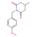 2,6-Piperidinedione, 1-[(4-methoxyphenyl)methyl]-4-methyl-