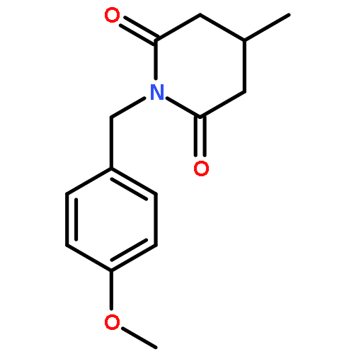 2,6-Piperidinedione, 1-[(4-methoxyphenyl)methyl]-4-methyl-