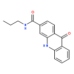 3-Acridinecarboxamide, 9,10-dihydro-9-oxo-N-propyl-