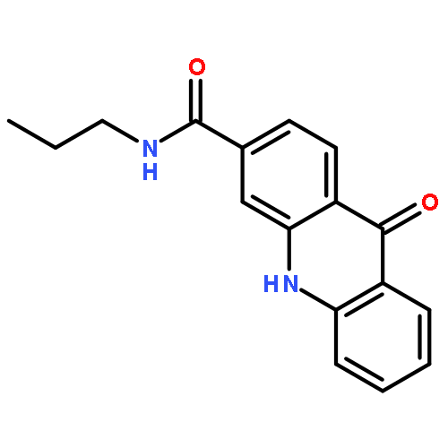 3-Acridinecarboxamide, 9,10-dihydro-9-oxo-N-propyl-