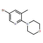 5-Bromo-3-methyl-2-(morpholino)pyridine