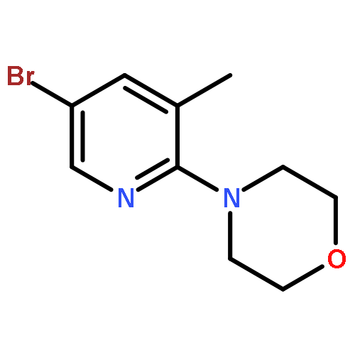 5-Bromo-3-methyl-2-(morpholino)pyridine