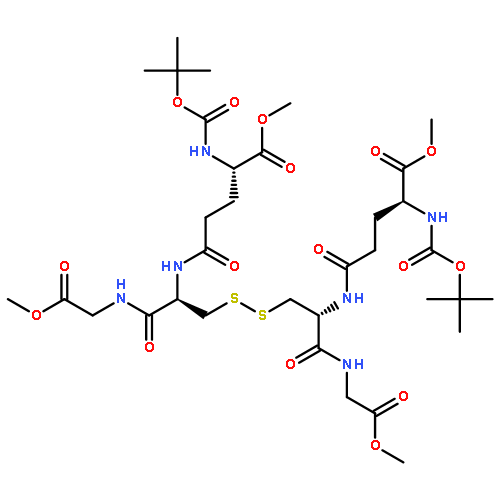 N-tert-Butyloxycarbonyl Glutathione Dimethyl Diester Disulfide Dimer