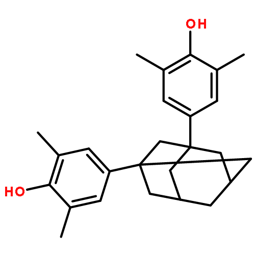 Phenol, 4,4'-tricyclo[3.3.1.13,7]decane-1,3-diylbis[2,6-dimethyl-