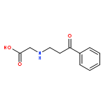 2-((3-Oxo-3-phenylpropyl)amino)acetic acid