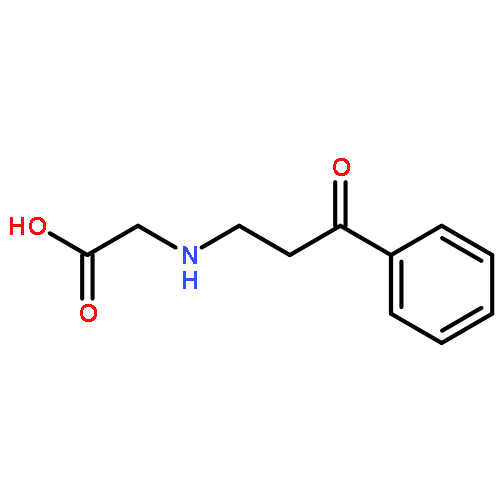 2-((3-Oxo-3-phenylpropyl)amino)acetic acid