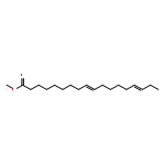 9,15-Octadecadienoic acid, methyl ester