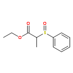 Propanoic acid, 2-(phenylsulfinyl)-, ethyl ester