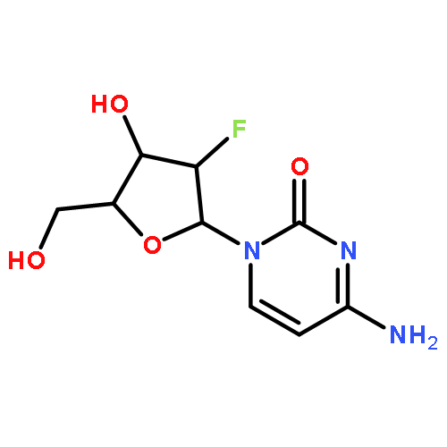 4-Amino-1-((2R,3S,4R,5R)-3-fluoro-4-hydroxy-5-hydroxymethyl-tetrahydro-furan-2-yl)-1H-pyrimidin-2-one