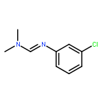 Methanimidamide, N'-(3-chlorophenyl)-N,N-dimethyl-, (E)-