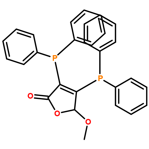 2(5H)-Furanone, 3,4-bis(diphenylphosphino)-5-methoxy-