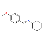 N-CYCLOHEXYL-1-(4-METHOXYPHENYL)METHANIMINE