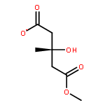 (3S)-3-HYDROXY-5-METHOXY-3-METHYL-5-OXOPENTANOATE