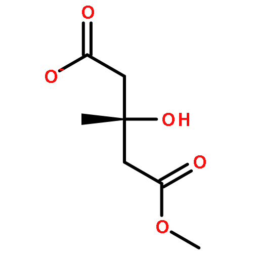 (3S)-3-HYDROXY-5-METHOXY-3-METHYL-5-OXOPENTANOATE